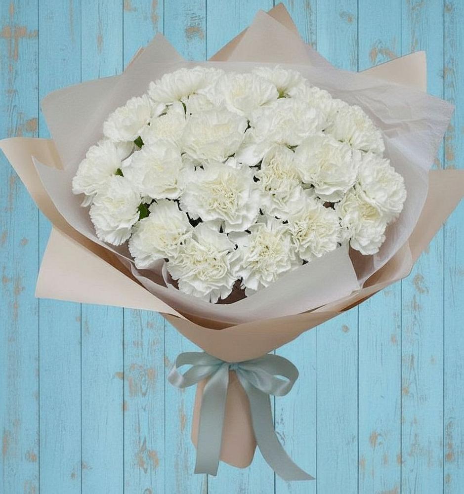 Букет цветов из: Гвоздики в Дмитриевском Республики Адыгея