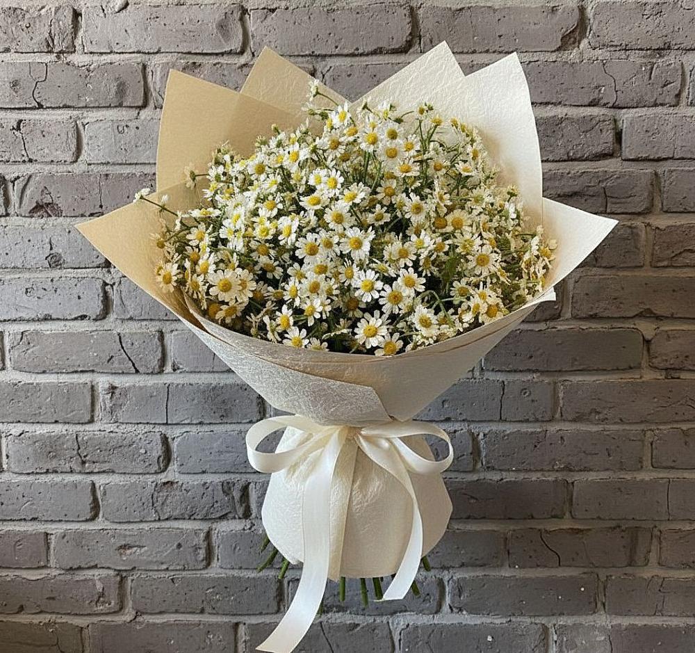 Букет цветов из: Ромашки в Дмитриевском Республики Адыгея