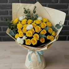 Букет цветов из:  Розы в Дмитриевском Республики Адыгея
