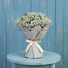 Букет цветов из:  Гипсофила в Дмитриевском Республики Адыгея