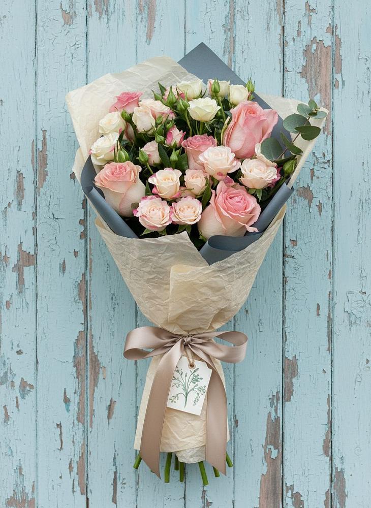 Букет цветов из: Розы в Дмитриевском Республики Адыгея