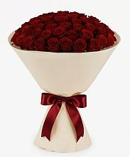 Букет 101 Бордовая роза Блэк Бакарра в Дмитриевском Республики Адыгея
