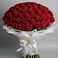 Букет 101 Красная роза Блэк Мэджик в Дмитриевском Республики Адыгея