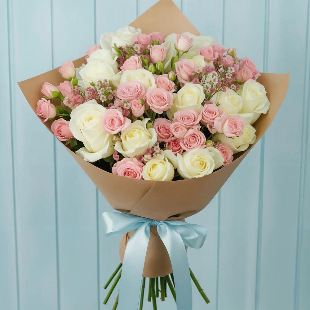 Букет цветов из: Розы в Дмитриевском Республики Адыгея