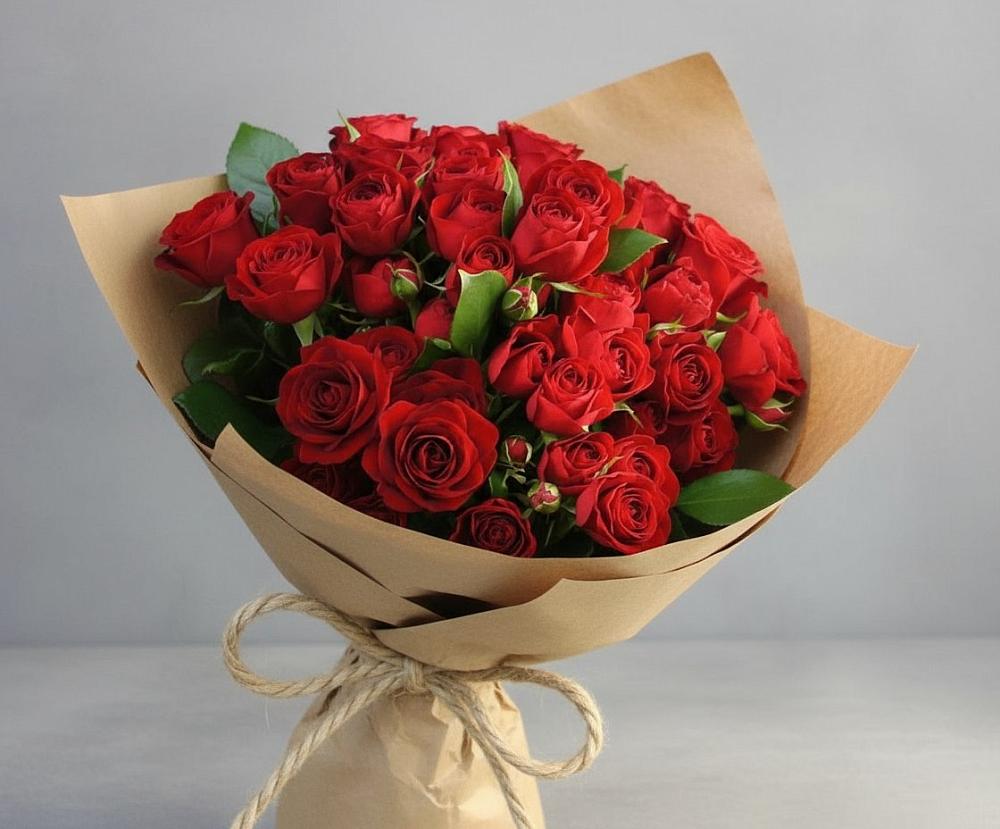 Букет Любовный роман в Дмитриевском Республики Адыгея