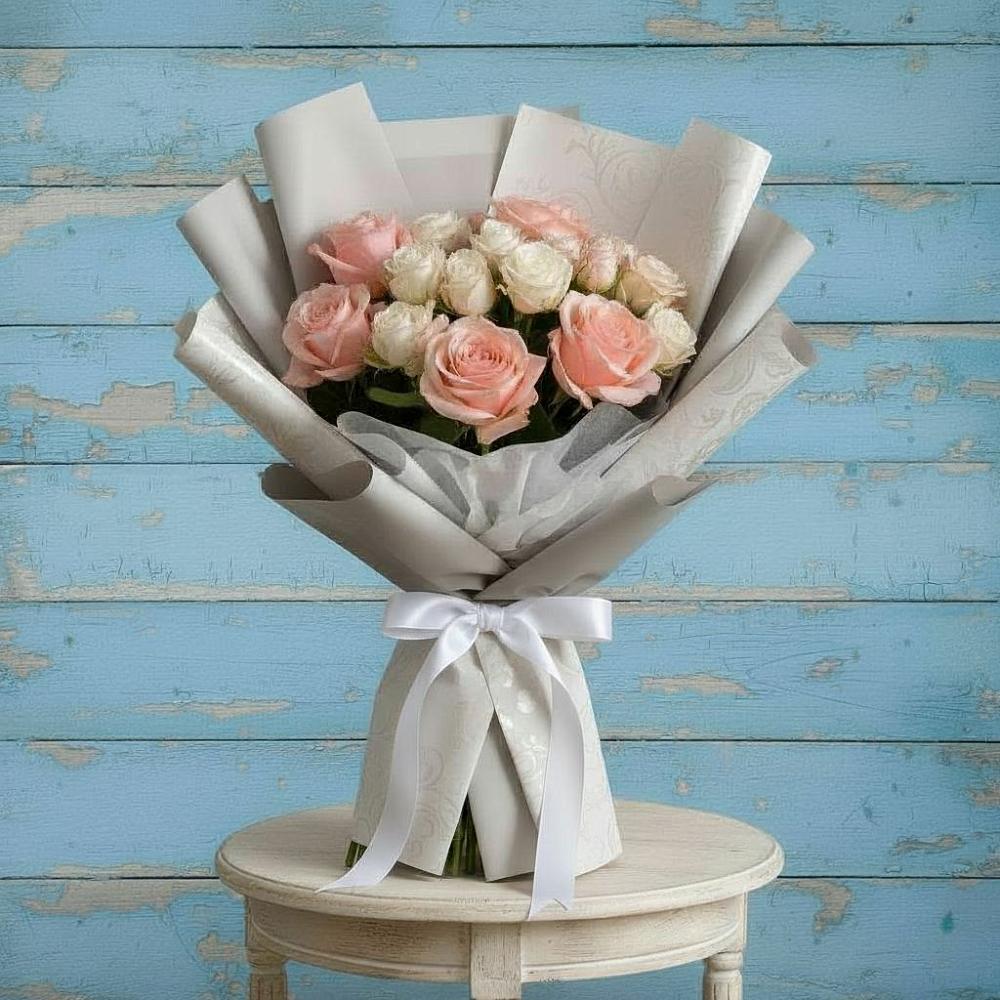 Букет цветов из: Розы в Дмитриевском Республики Адыгея