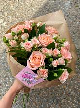 Букет цветов из:  Розы #REPLACE_PRED# Дмитриевском Республики Адыгея