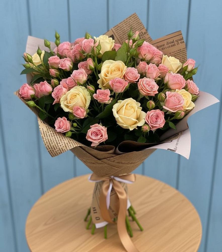 Букет цветов из: Розы в Дмитриевском Республики Адыгея