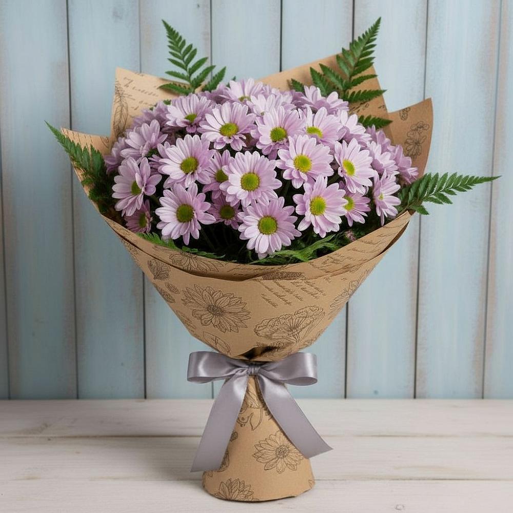 Букет цветов из: Хризантемы в Дмитриевском Республики Адыгея