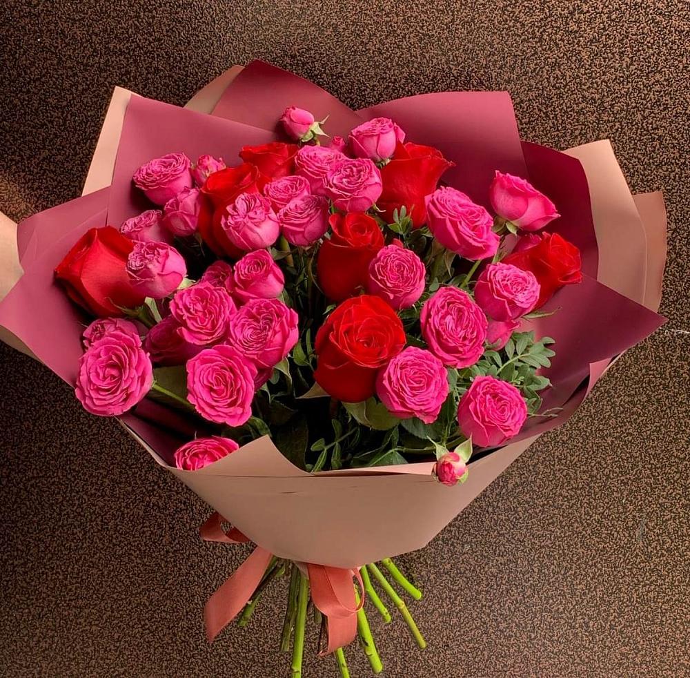 Букет В объятьях нежности в Дмитриевском Республики Адыгея