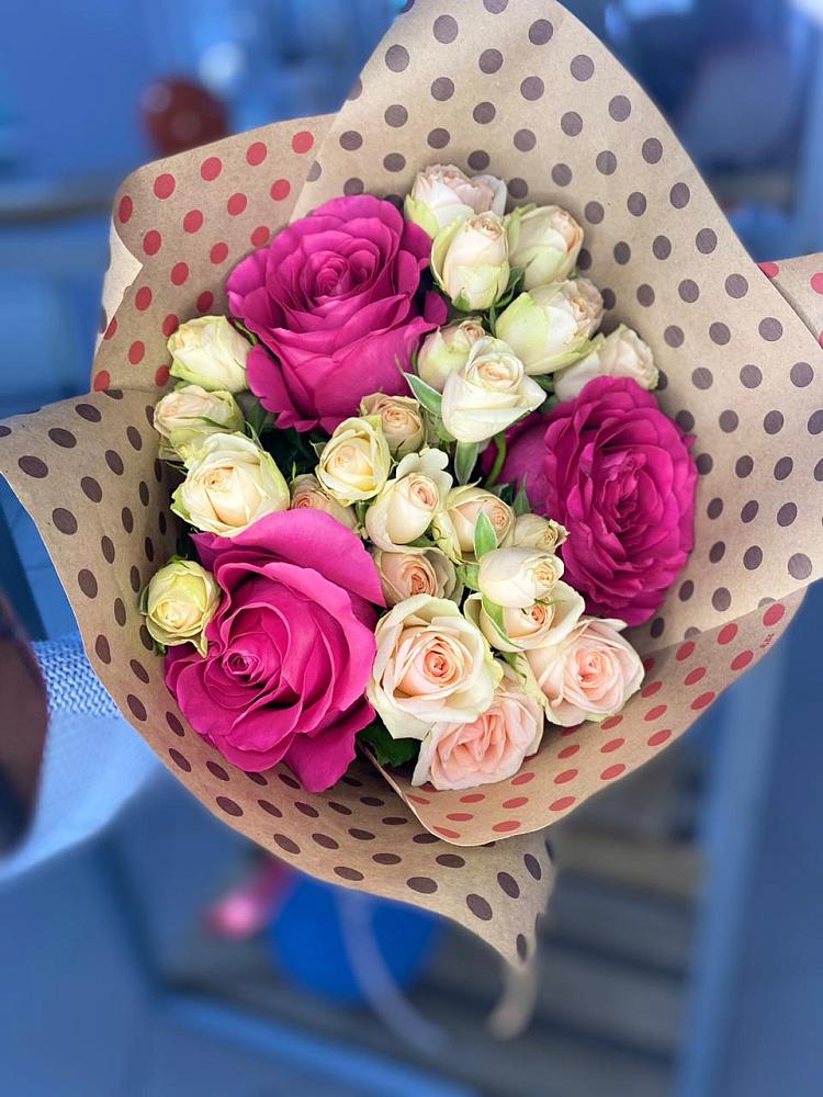 Букет цветов из: Розы в Дмитриевском Республики Адыгея