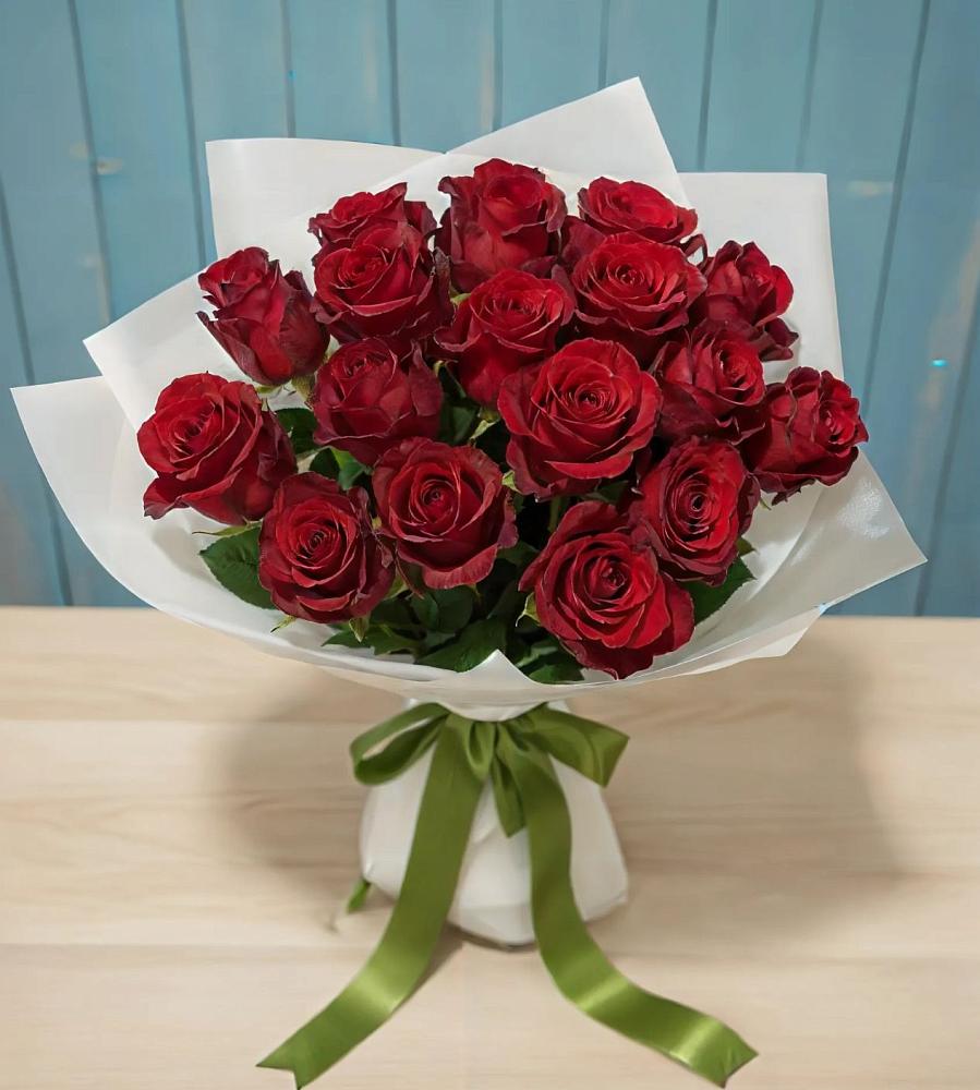 Букет Красные розы в Дмитриевском Республики Адыгея