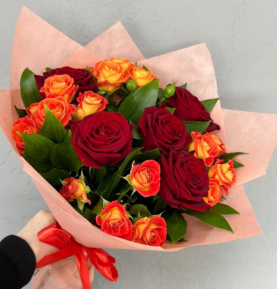 Букет Любовь и восторг в Дмитриевском Республики Адыгея