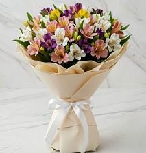 Букет цветов из:  Альстромерии в Дмитриевском Республики Адыгея