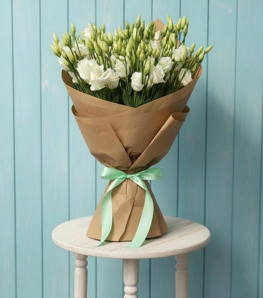 Букет цветов из: Лизиантусы в Дмитриевском Республики Адыгея