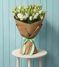 Букет цветов из:  Лизиантусы в Дмитриевском Республики Адыгея