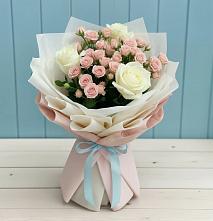 Букет цветов из:  Розы #REPLACE_PRED# Дмитриевском Республики Адыгея