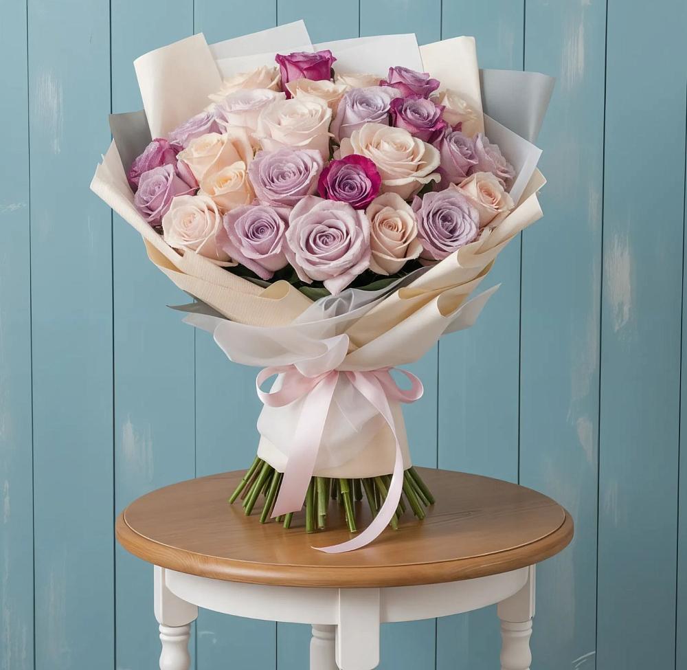 Букет цветов из: Розы в Дмитриевском Республики Адыгея