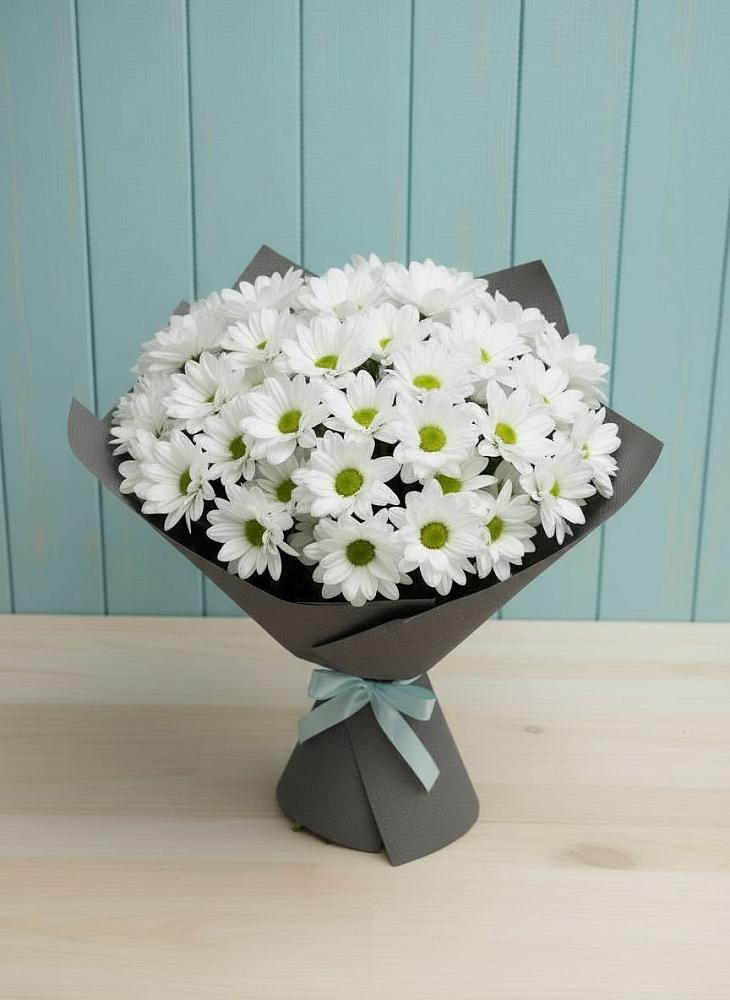 Букет цветов из: Хризантемы в Дмитриевском Республики Адыгея