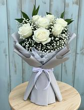 Букет цветов из:  Розы в Дмитриевском Республики Адыгея