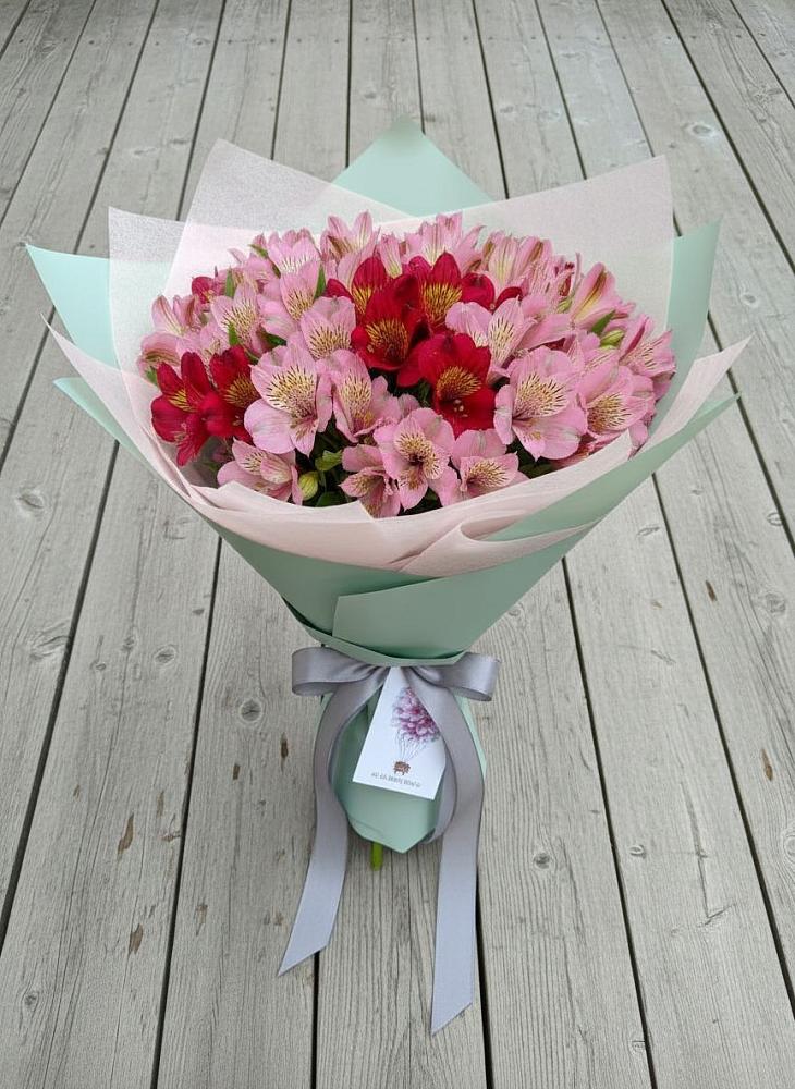 Букет цветов из: Альстромерии в Дмитриевском Республики Адыгея