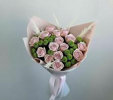 Букет цветов из:  Розы и Хризантемы в Дмитриевском Республики Адыгея