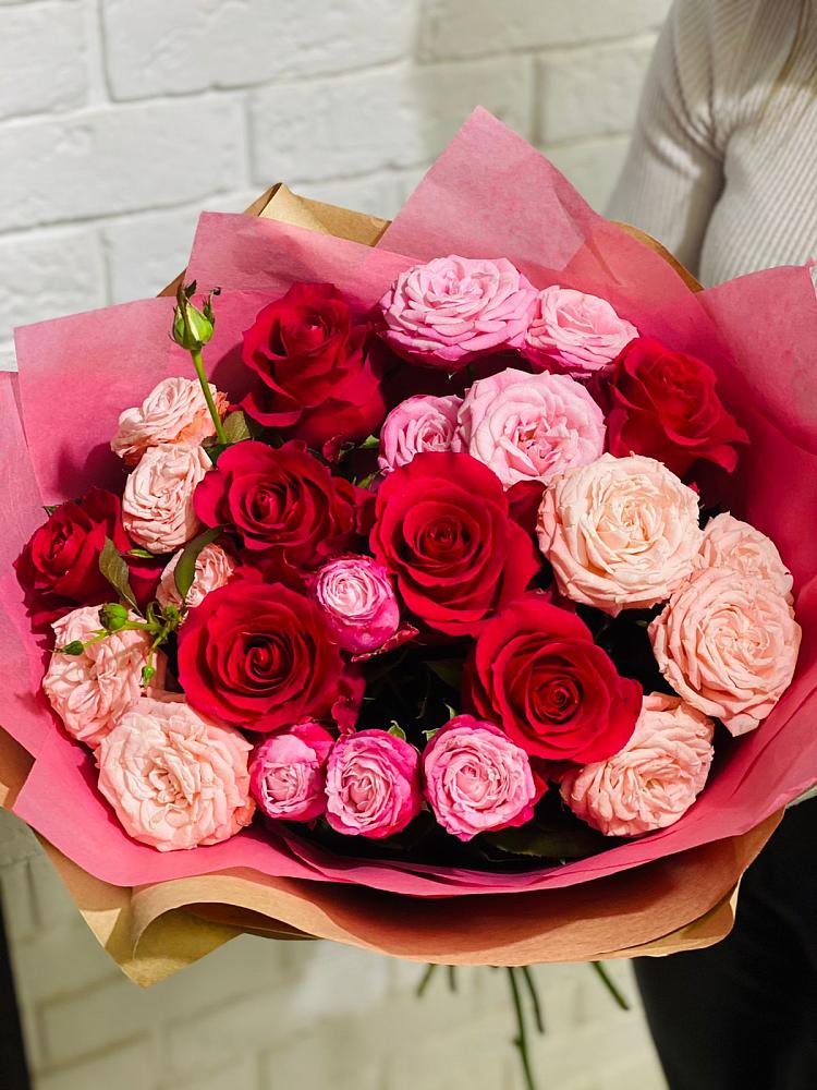 Букет цветов из: Розы в Дмитриевском Республики Адыгея