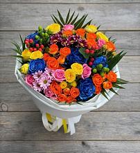 Букет цветов из:  Розы и Хризантемы #REPLACE_PRED# Дмитриевском Республики Адыгея