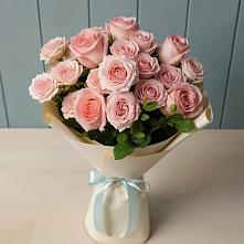 Букет Розовый шарм в Дмитриевском Республики Адыгея