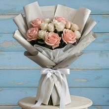 Букет цветов из:  Розы в Дмитриевском Республики Адыгея