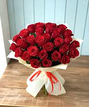 Букет 29 Красных роз в Дмитриевском Республики Адыгея