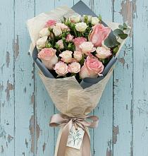 Букет цветов из:  Розы в Дмитриевском Республики Адыгея