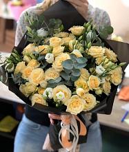 Букет цветов из:  Розы и Лизиантусы #REPLACE_PRED# Дмитриевском Республики Адыгея