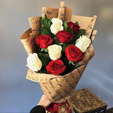 Букет цветов из:  Розы #REPLACE_PRED# Дмитриевском Республики Адыгея