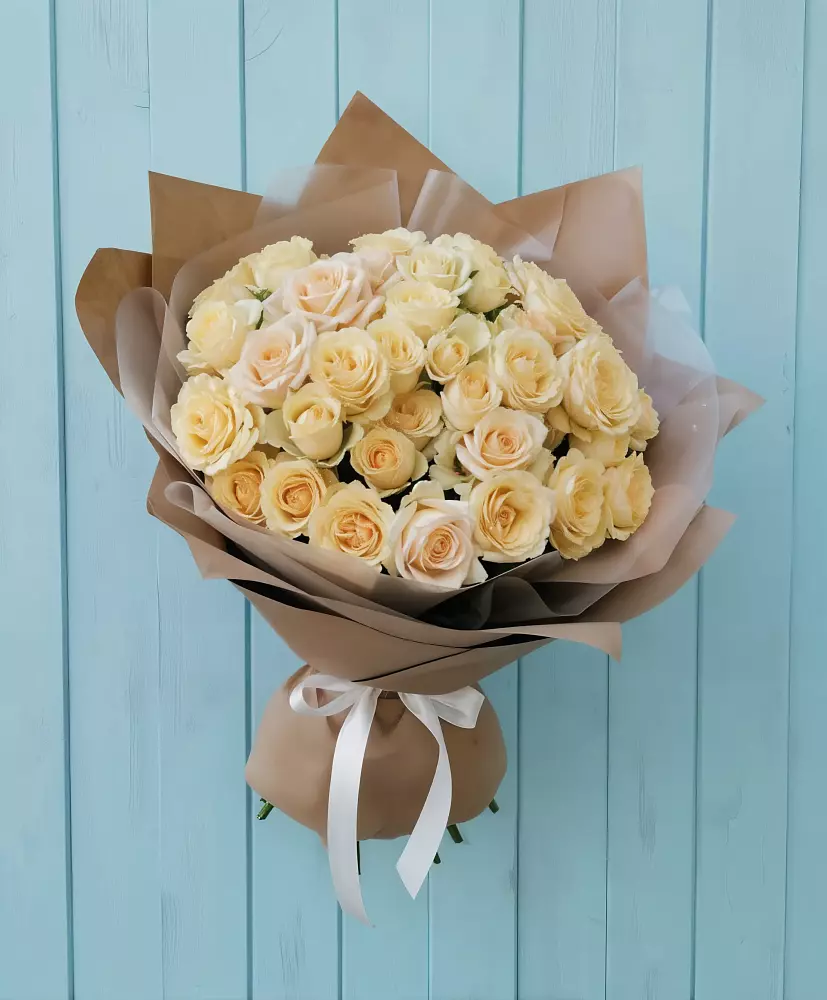 Букет Кремовое облако в Дмитриевском Республики Адыгея