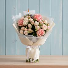 Букет цветов из:  Розы в Дмитриевском Республики Адыгея
