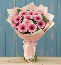 Букет цветов из:  Герберы в Дмитриевском Республики Адыгея