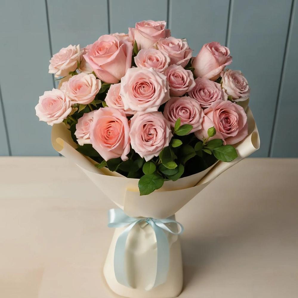 Букет Розовый шарм в Дмитриевском Республики Адыгея