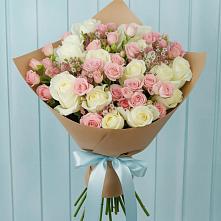 Букет цветов из:  Розы в Дмитриевском Республики Адыгея