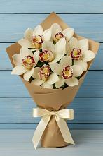 Букет цветов из:  Орхидеи и Розы в Дмитриевском Республики Адыгея